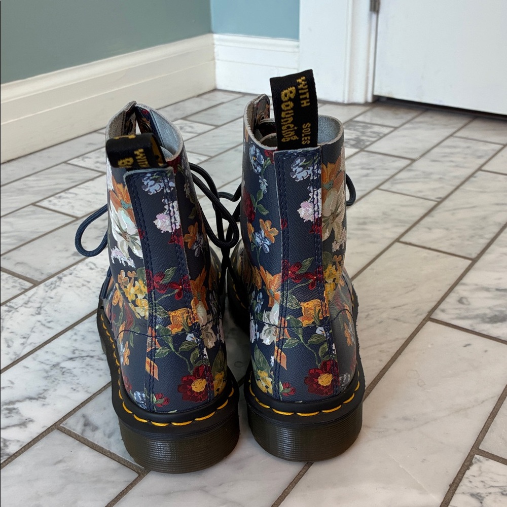 🥀 Doc Martens 1460 Pascal Darcy Floral Leather - Picture 5 of 6